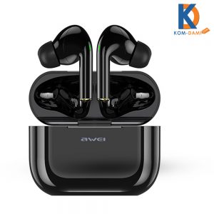 Awei T29 True Wireless Earbuds Bluetooth 5.0 With Mic Touch Control - Black