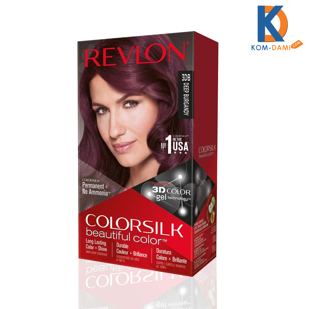 Revlon Colorsilk Hair Color Deep Burgundy 3DB - Kom-Dami.Com