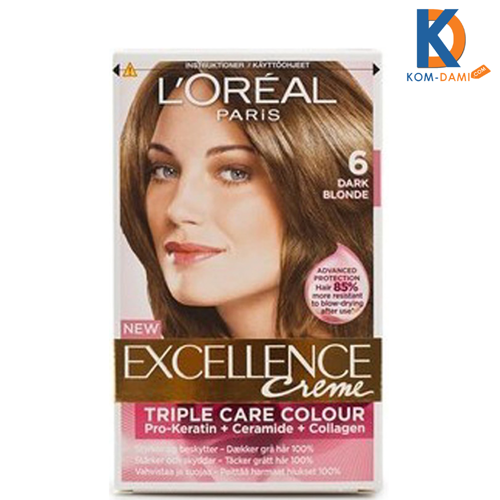L'Oreal Excellence Permanent Hair Color 6 